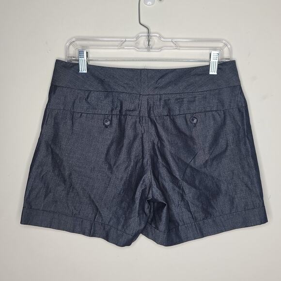 Limited Cassidy Fit cotton blend denim look shorts - 4 - Picture 4 of 6